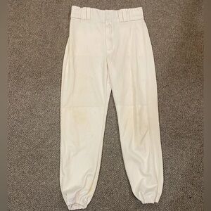 Martin Brand Mens White Baseball Pants